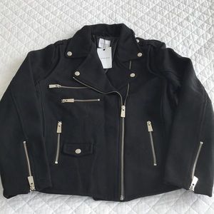 NWT Anine Bing wool biker jacket
